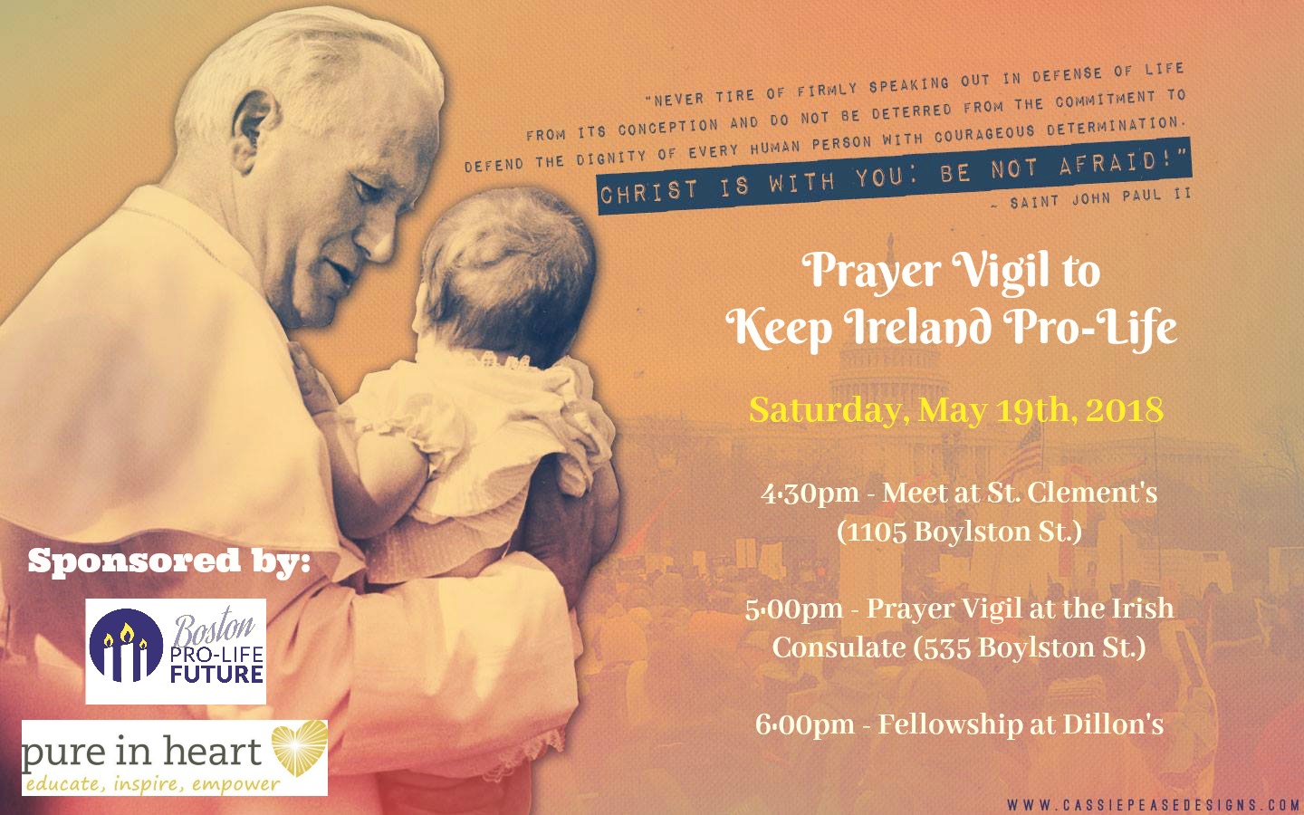 Pro-Life Vigil for Ireland