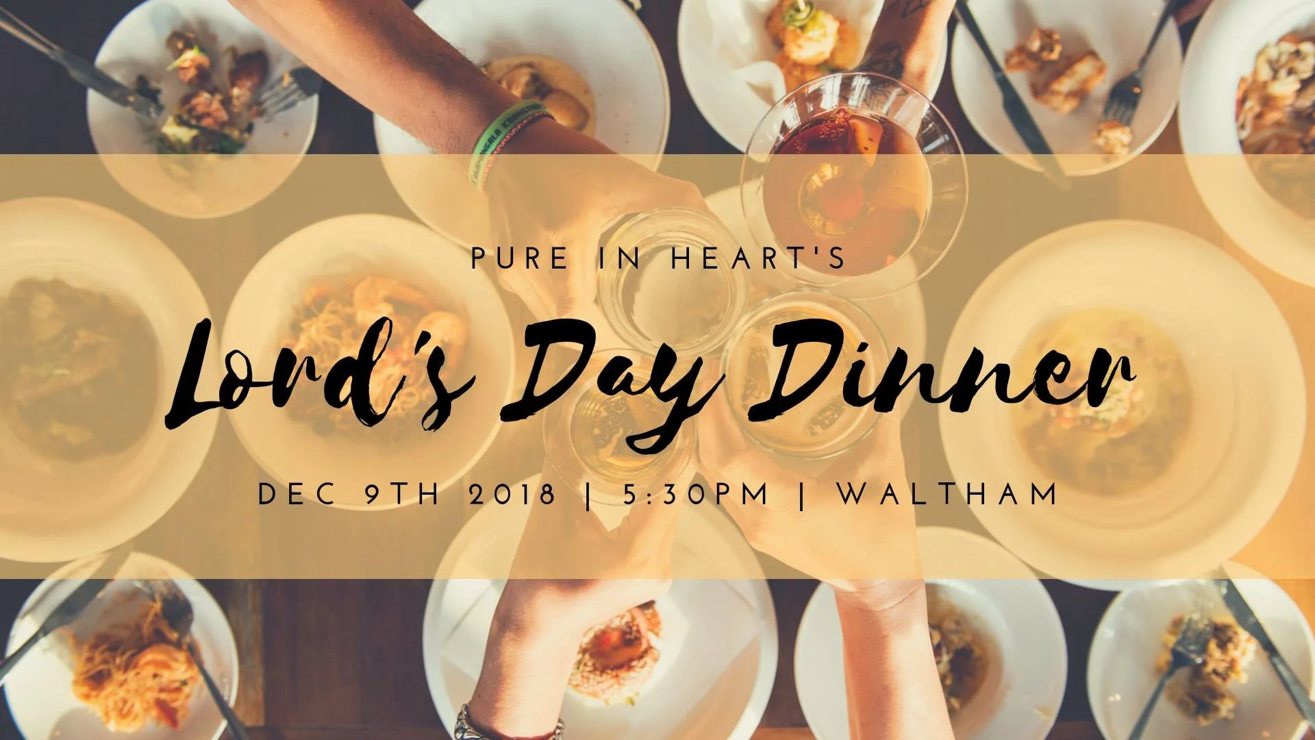 Lord's Day Dinner - Feast of Juan Diego