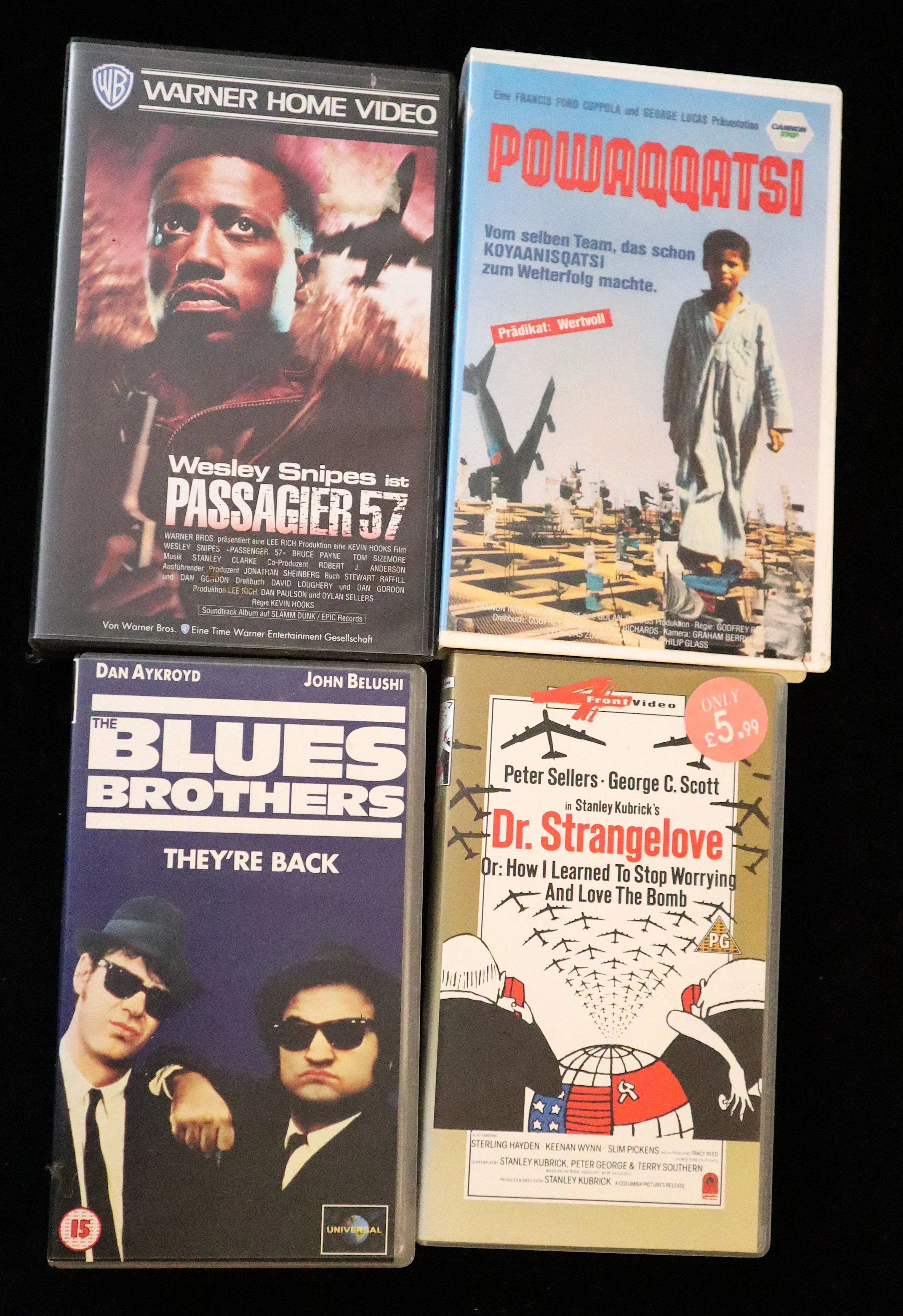 VHS MUSIC UND MOVIE VIDEOS PAL