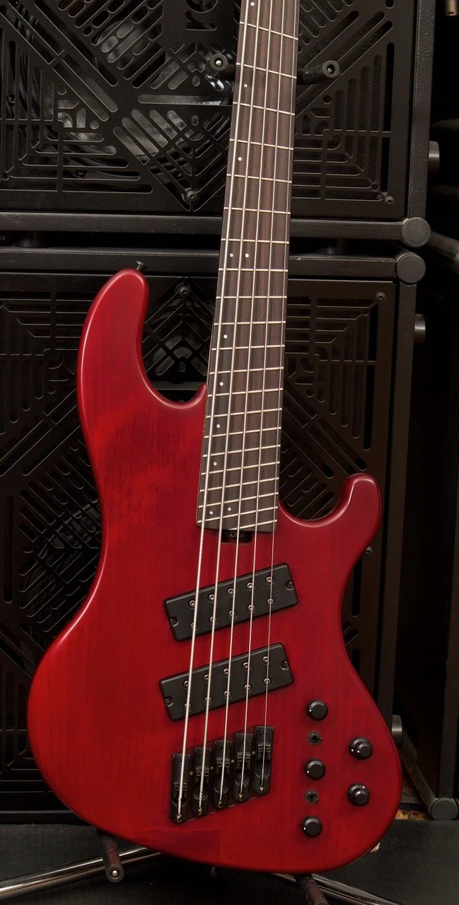 Multiscale/Fanned Fret Bass