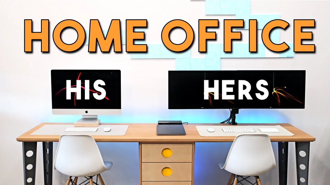 DIY Two Person Dual Workstation Dream Desk — Jonny Builds