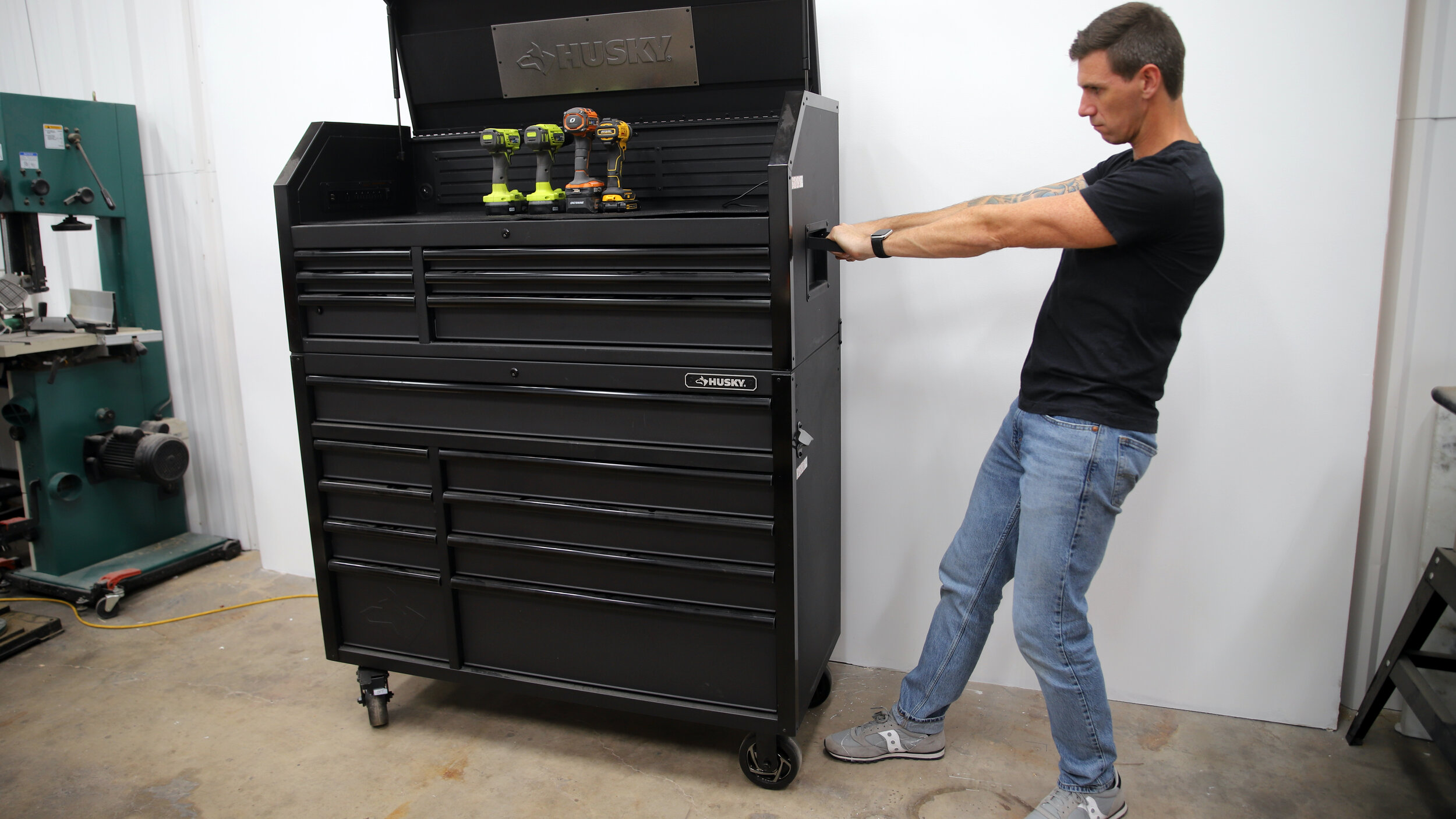 The ultimate rolling tool cabinet from Husky Tools — Jonny Builds