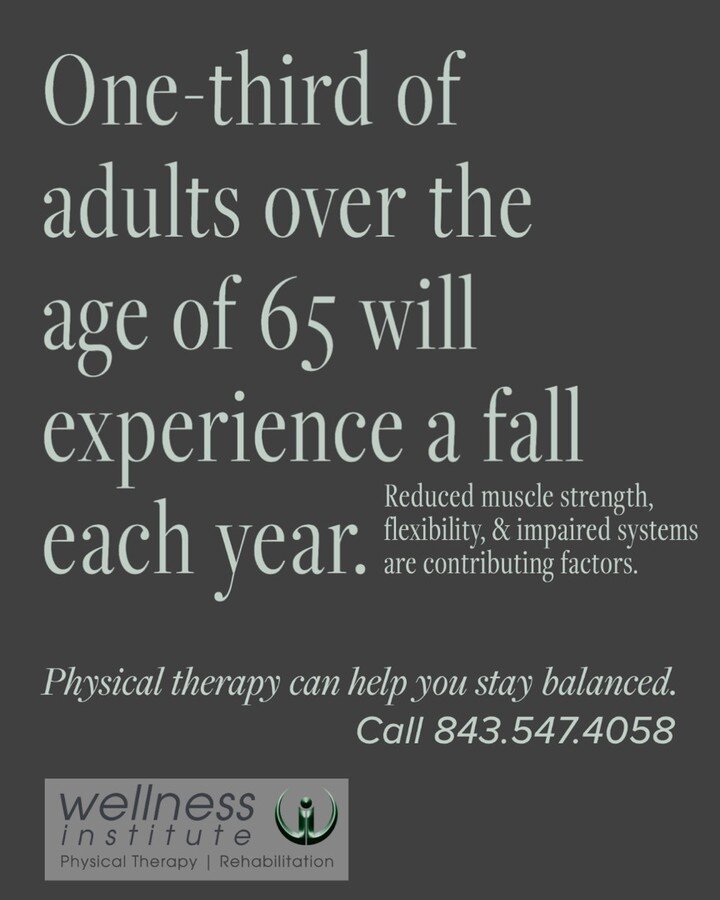 Older adults are more prone to falls due to changes in vision, proprioception, and the vestibular system. Muscle weakness &amp; reduced flexibility are also contributing factors. Physical therapy can help to keep you on your feet. Call us today to st