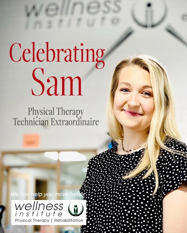 Congrats to Sam, Wellness Institute Physical Therapy Technician of Month for June! We appreciate you and all that do!! #wecanhelpyoumovebetter #bestofbluffton #hiltonhead #physicaltherapy #rockstar