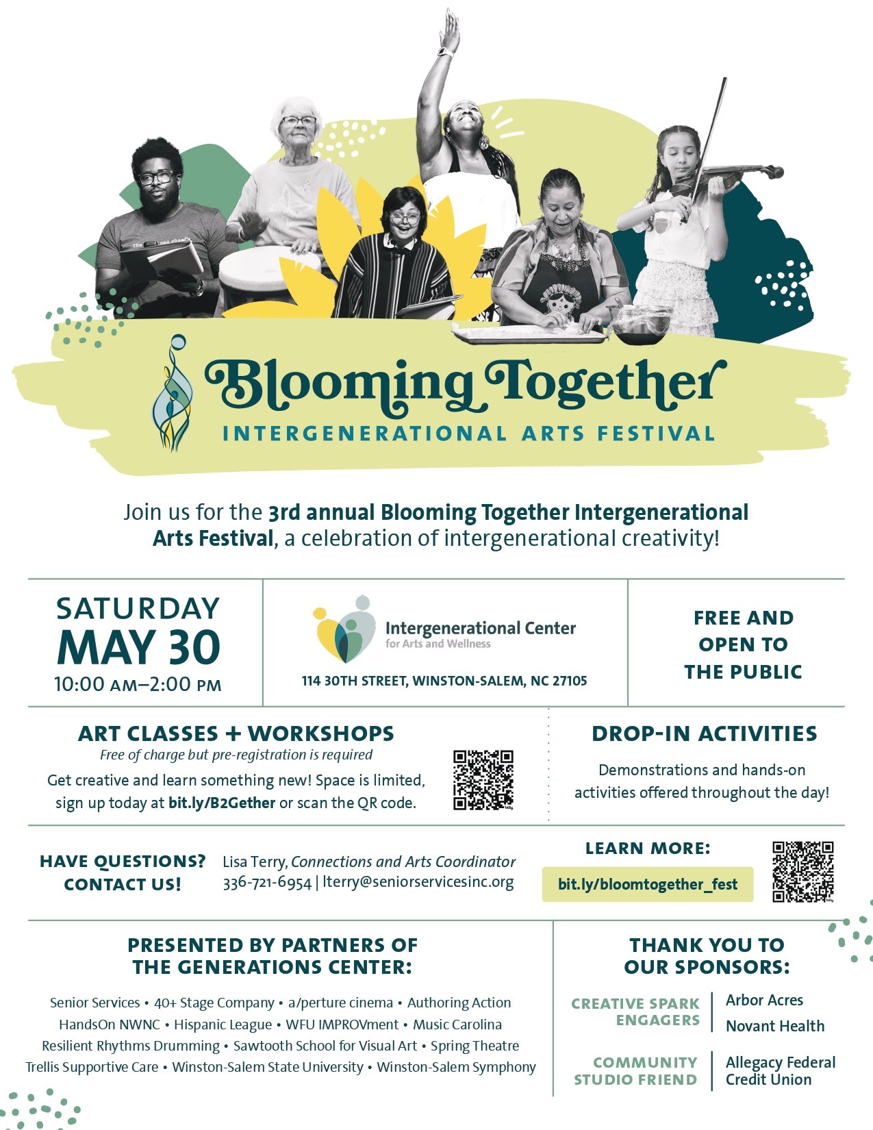 Blooming together