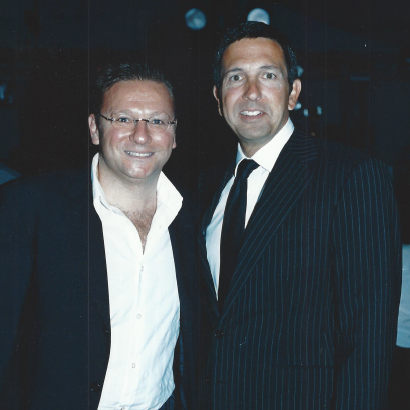 with John Idol, CEO Michael Kors