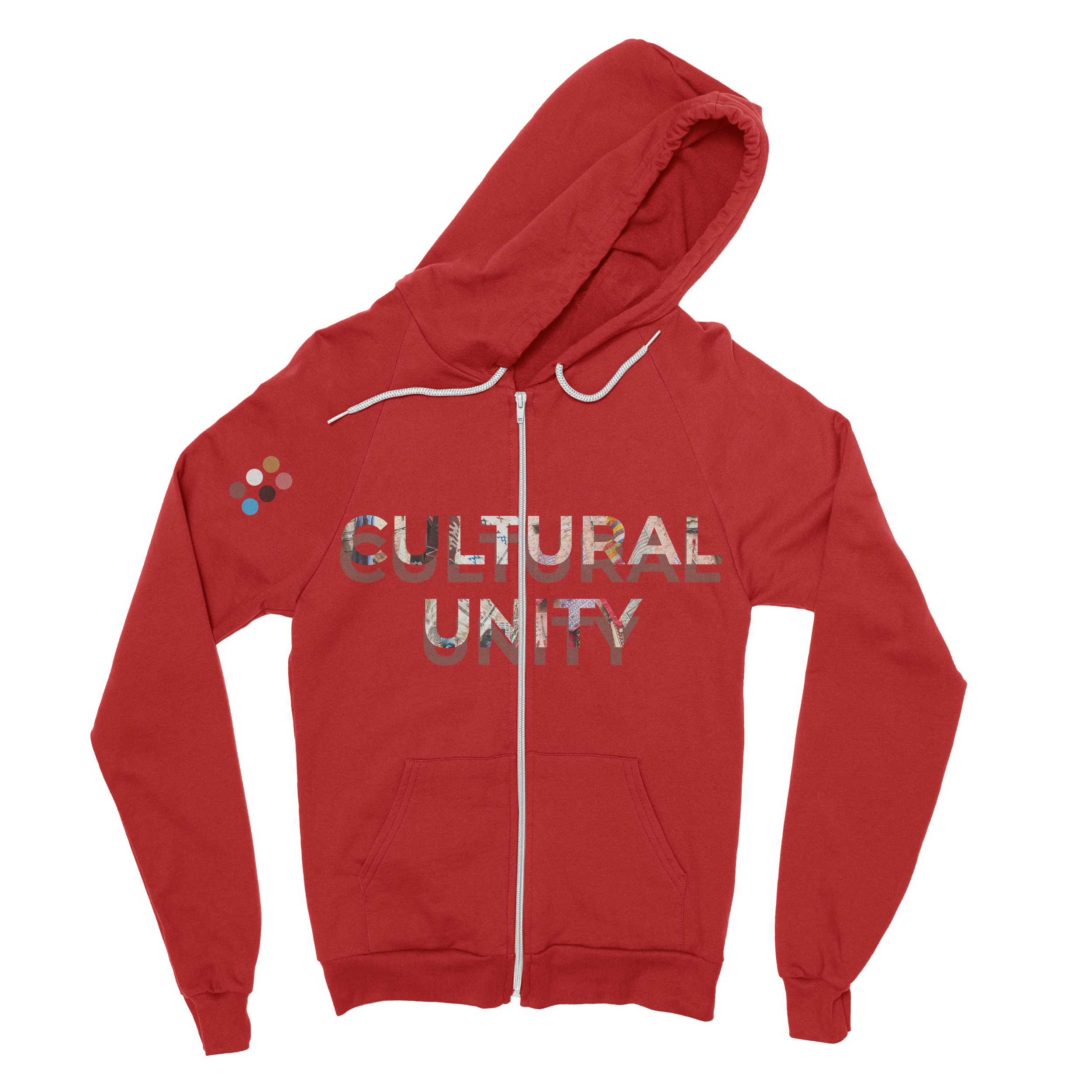 Cultural Unity Hoodie_Red_Front.png