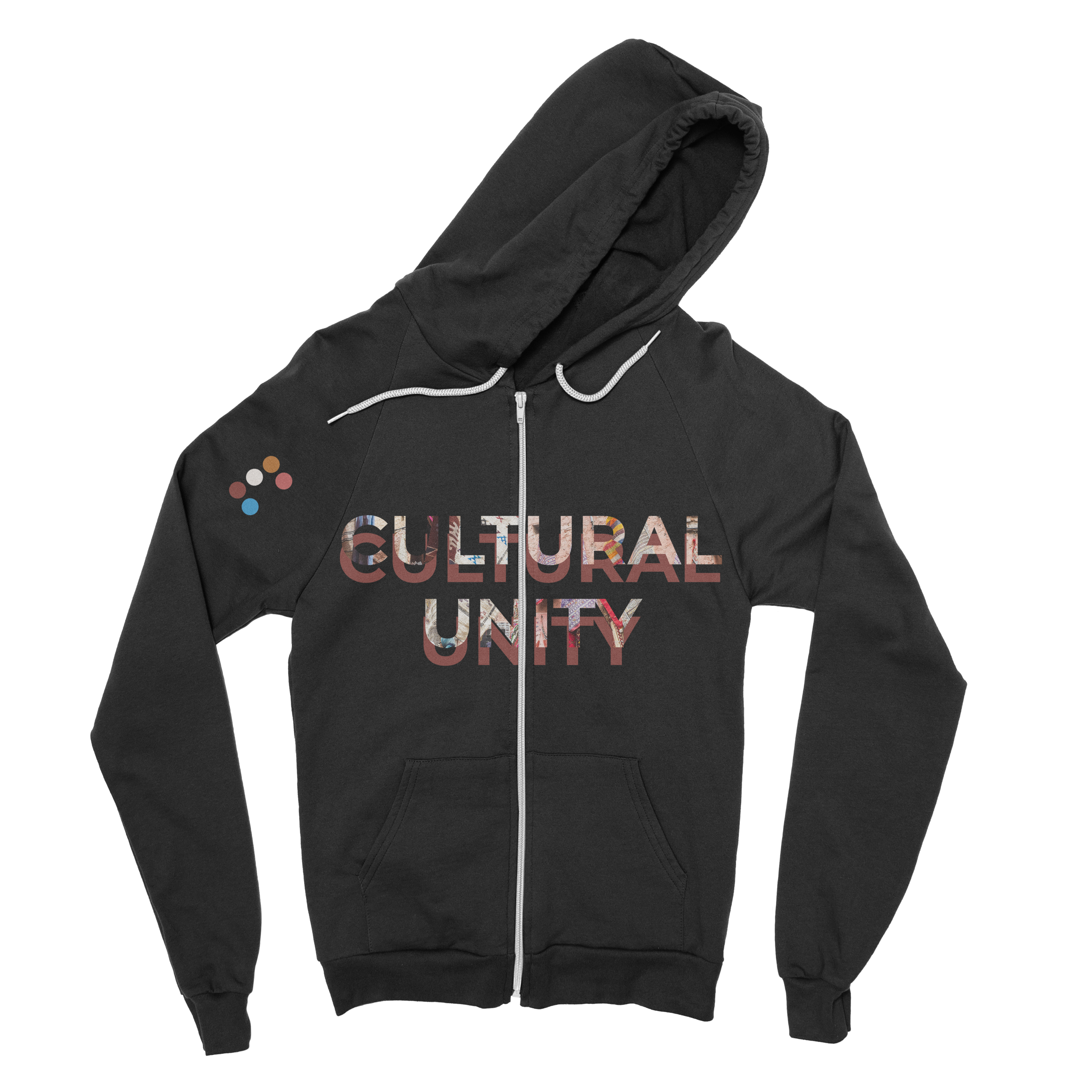 Cultural Unity Hoodie_Black_Front.png