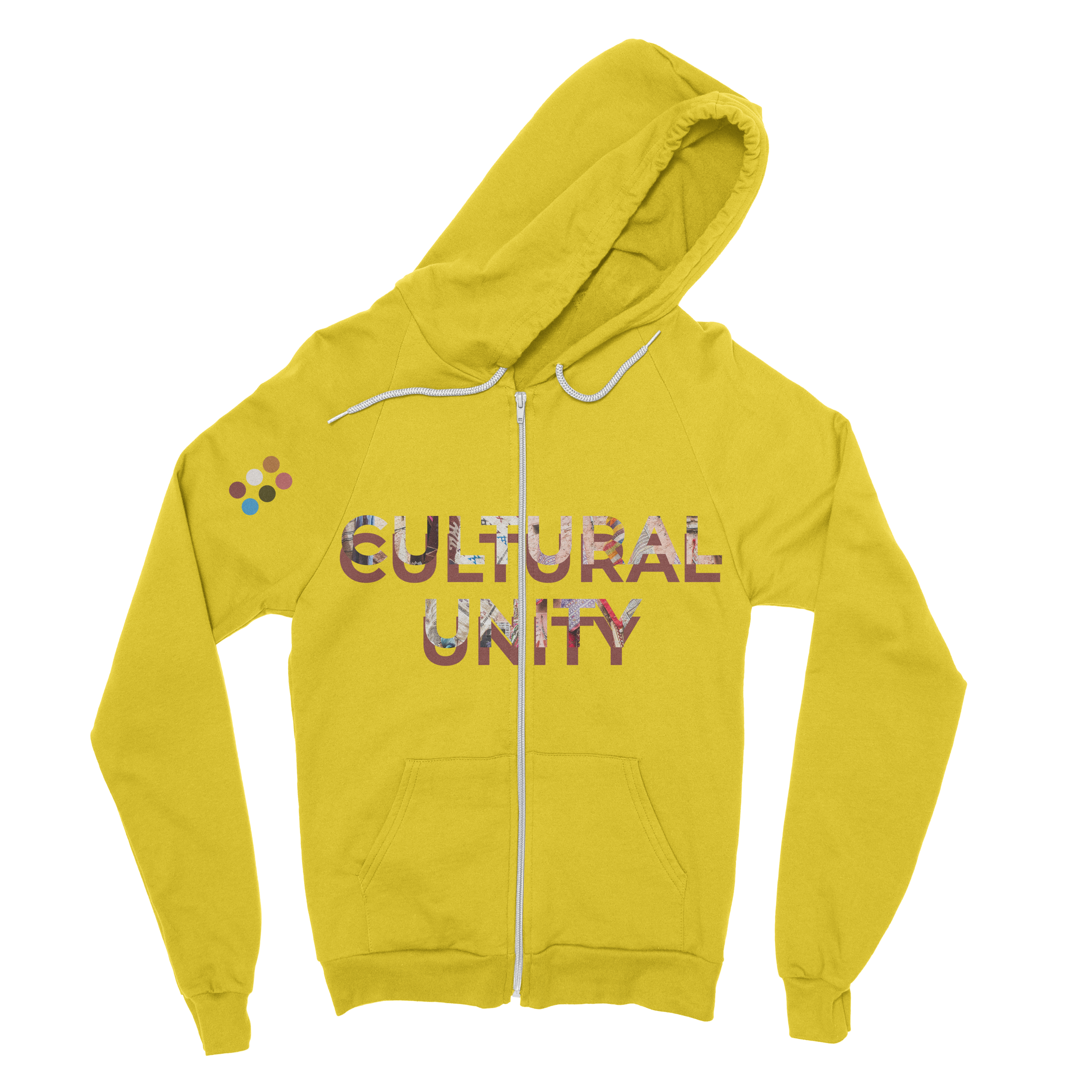Cultural Unity Hoodie_Yellow_Front.png