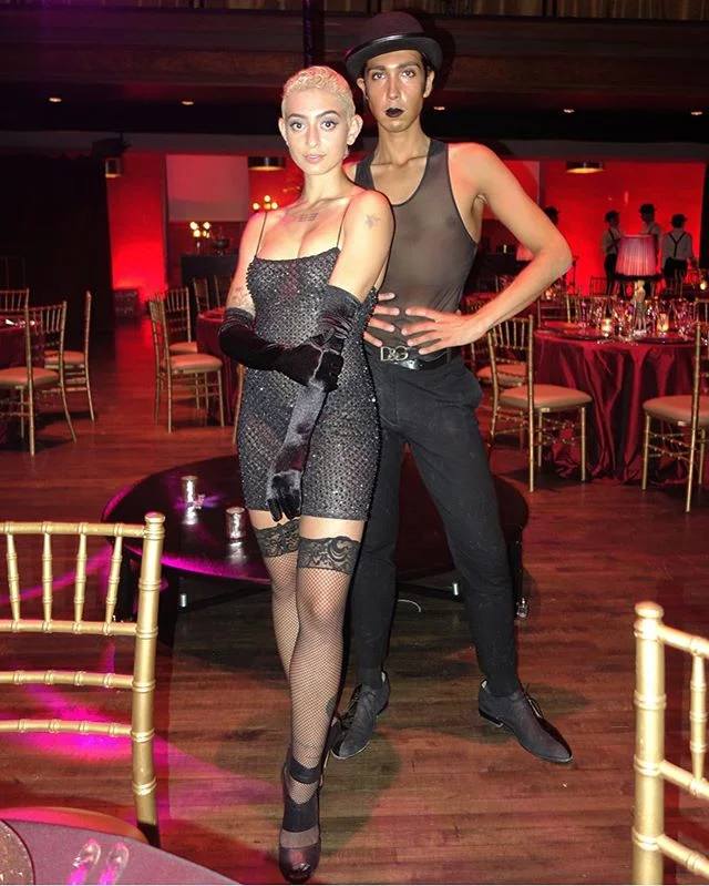 Liza Minnelli has nothing on us! This weekend we served at a cabaret themed wedding at The Concert Hall with our good friends at Daniel et Daniel. This may have been our most titillating event to date. The room looked like Moulin Rogue, covered in sa