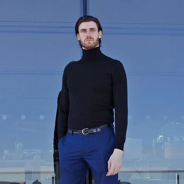 Jacob, one of our RAW hosts, looking very serious, pondering all the new and exciting things fall brings. Jacob is an actor and you can catch him playing the lead in Tennessee Williams&rsquo; play The Glass Menagerie at the Village Playhouse all mont