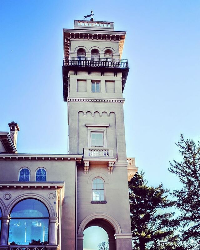 Good morning, Baltimore.  Friends of Clifton Mansion are continuously working on restoring Clifton. We have some big updates coming up!Stay tuned... Photo credit: Fred Lohn 
#restorebaltimore #cliftonmansion #johnshopkins #historicrestoration #baltim