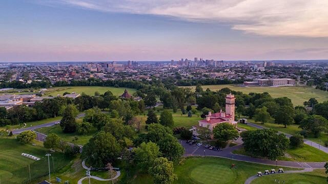 Magnificent view of Clifton. 
Photo by:  Jonathan Mount #droneshot #viewsandhues #restorebaltimore #JohnsHopkins #cliftonmansion