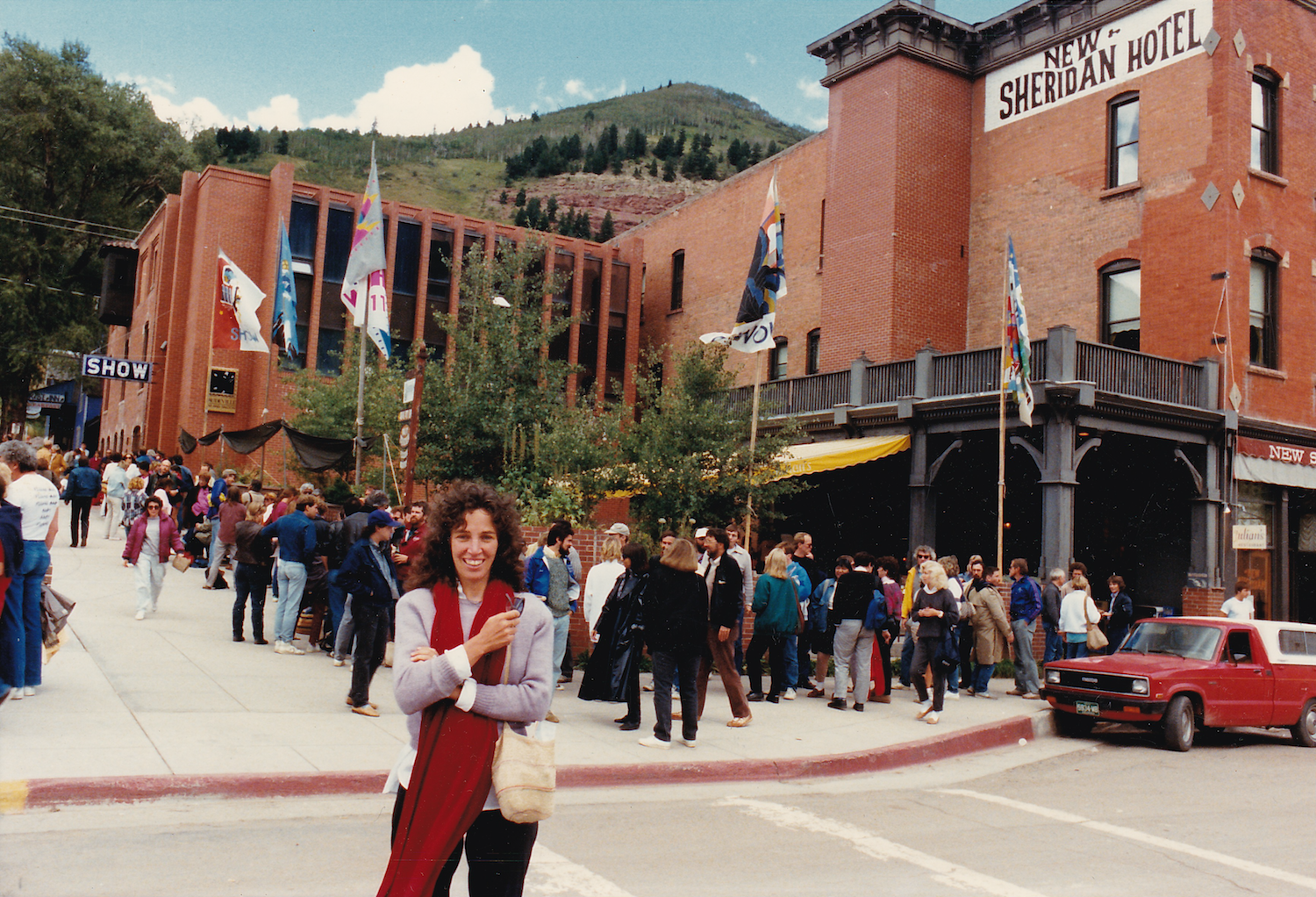 Jane Aaron at the Telluride Film Festival