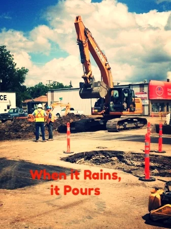 Rhino's Ramblings: When it Rains It Pours