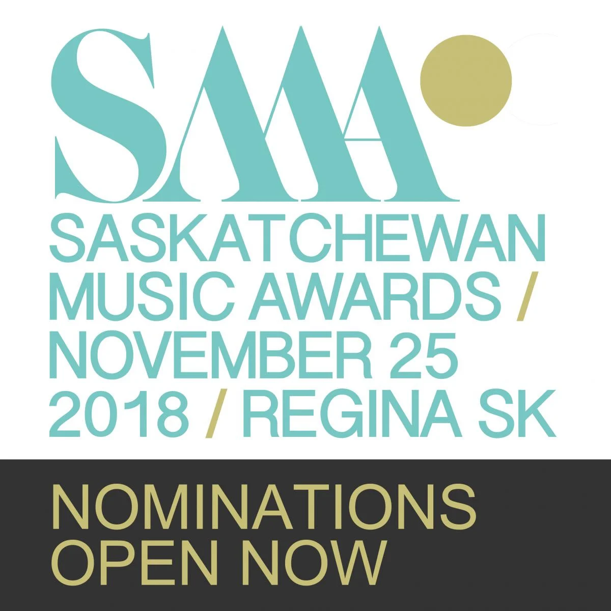 Saskatchewan Music Award Nominations Now Open