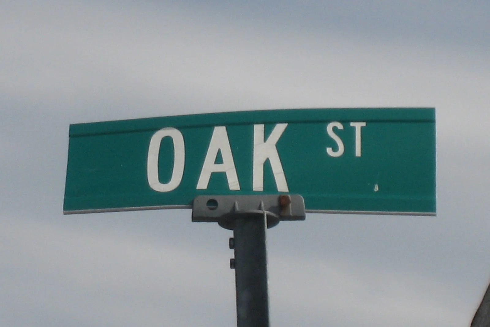 Oak Street Pavement Approved...Partially