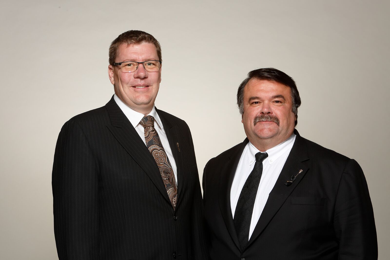 Premier Scott Moe and MLA Greg Lawrence - photo supplied