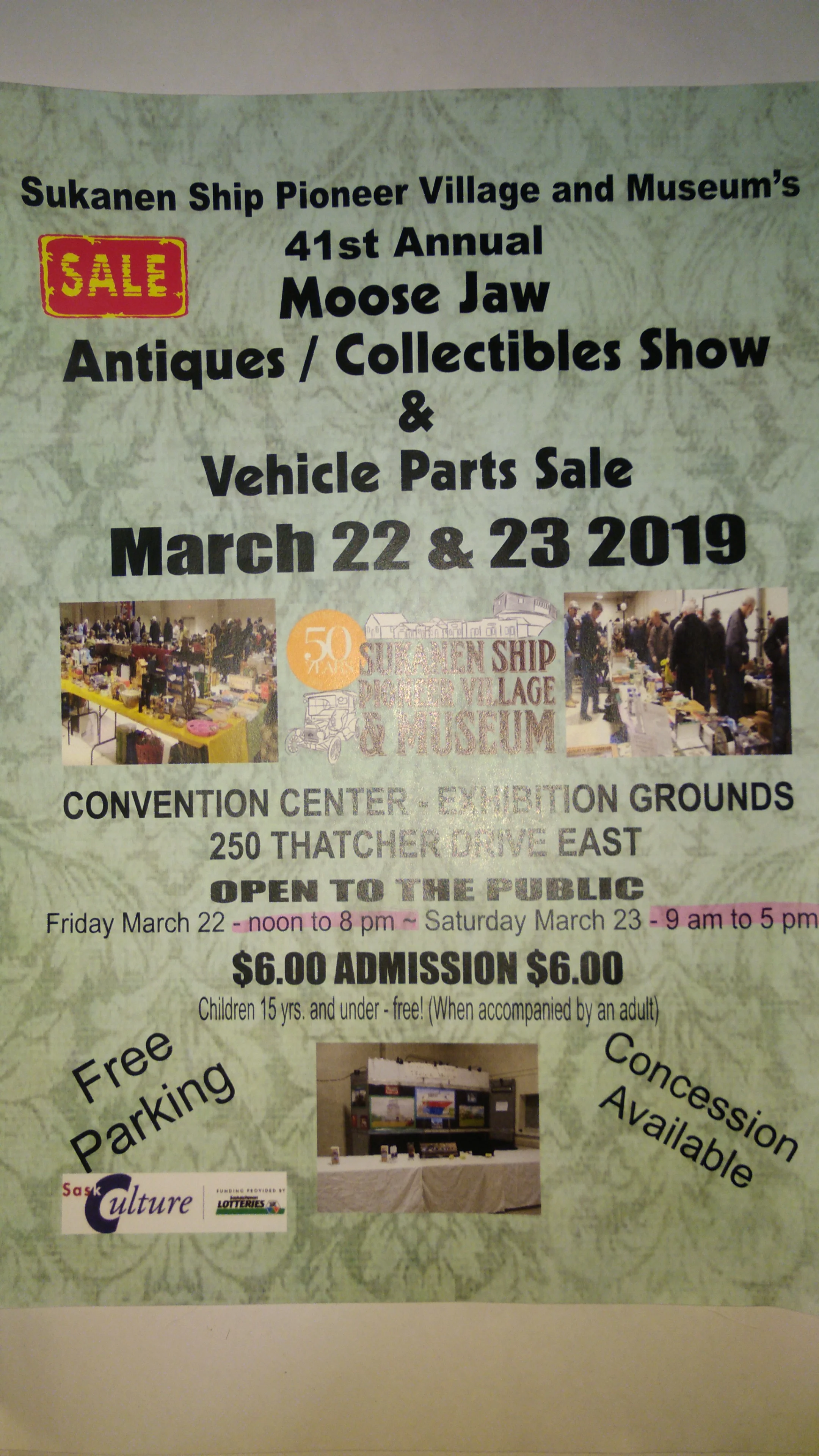 Antiques/Collectibles Show and Sale Today and Tomorrow