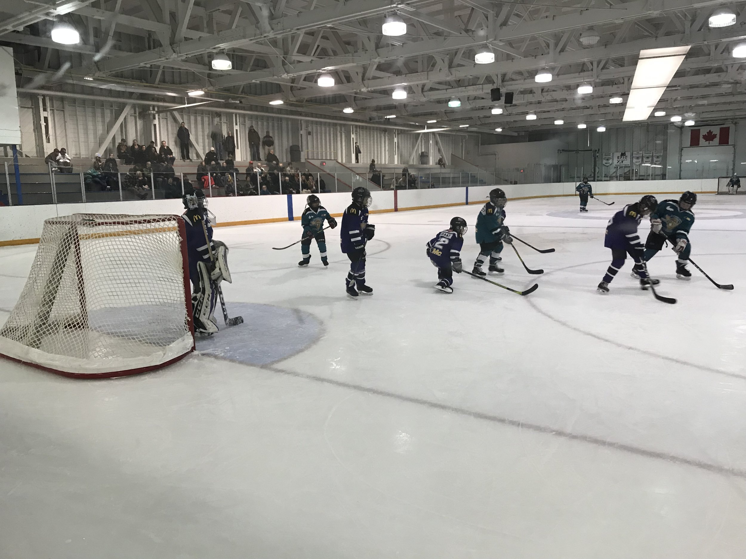 Action During the Atom B City Championship On Monday Evening - Cara Ryall Photo