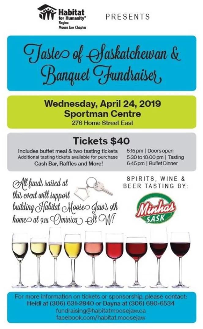 Habitat For Humanity Putting On Tastes Of Saskatchewan