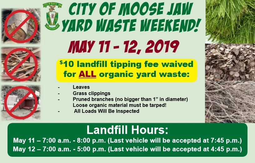 Free Yard Waste Dumping At The Landfill This Weekend