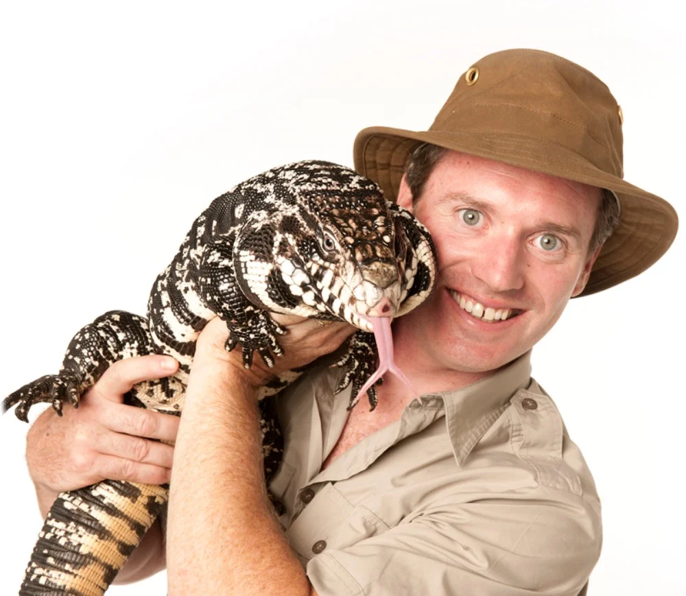Safari Jeff and a Reptile Friend - Meet and Photo Opportunities