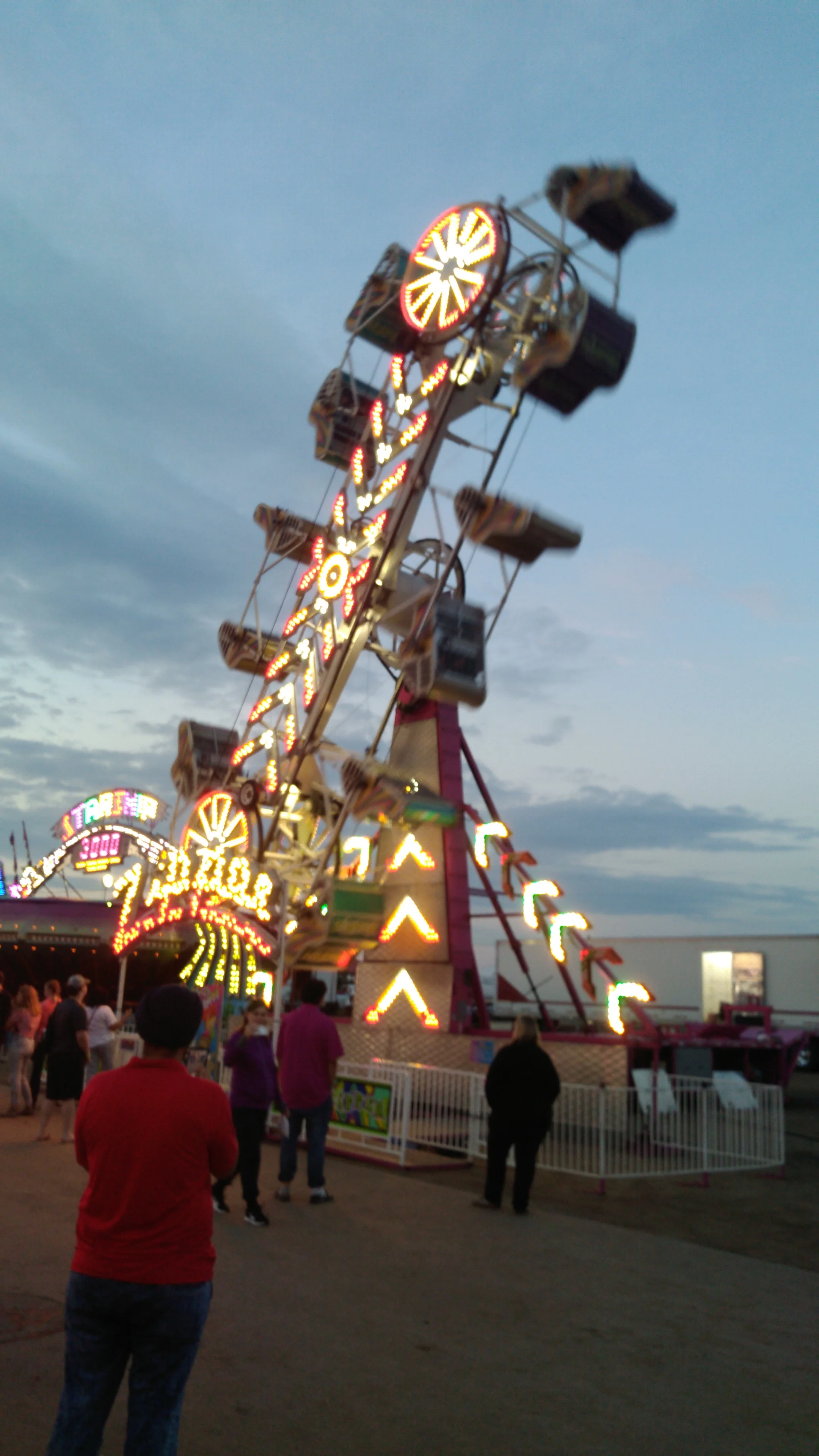 Ticket Winners All Smiles Despite Wet Conditions At The Fair