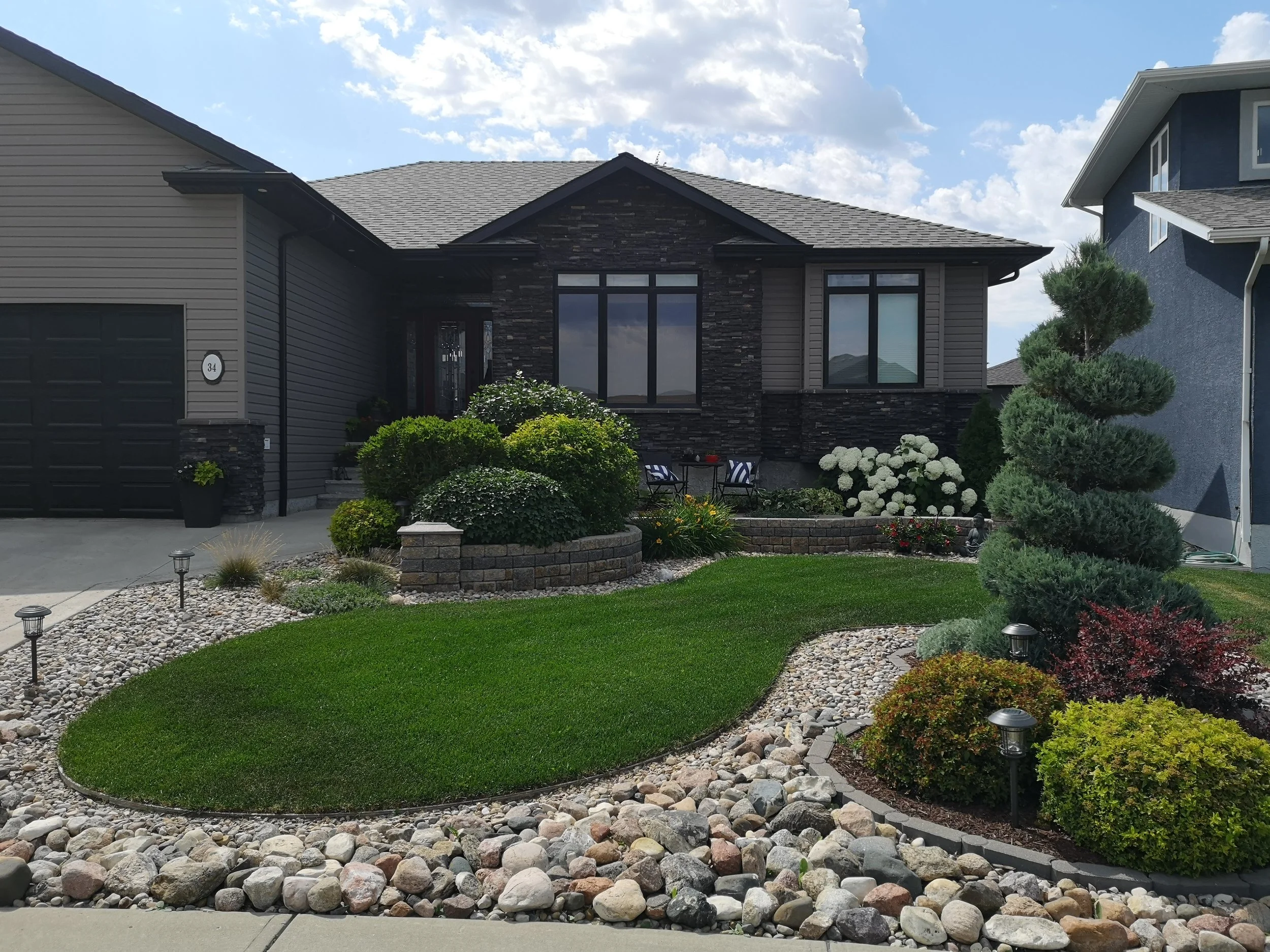 Kari Nelson and Ryan Hoover’s home was tied for top honours