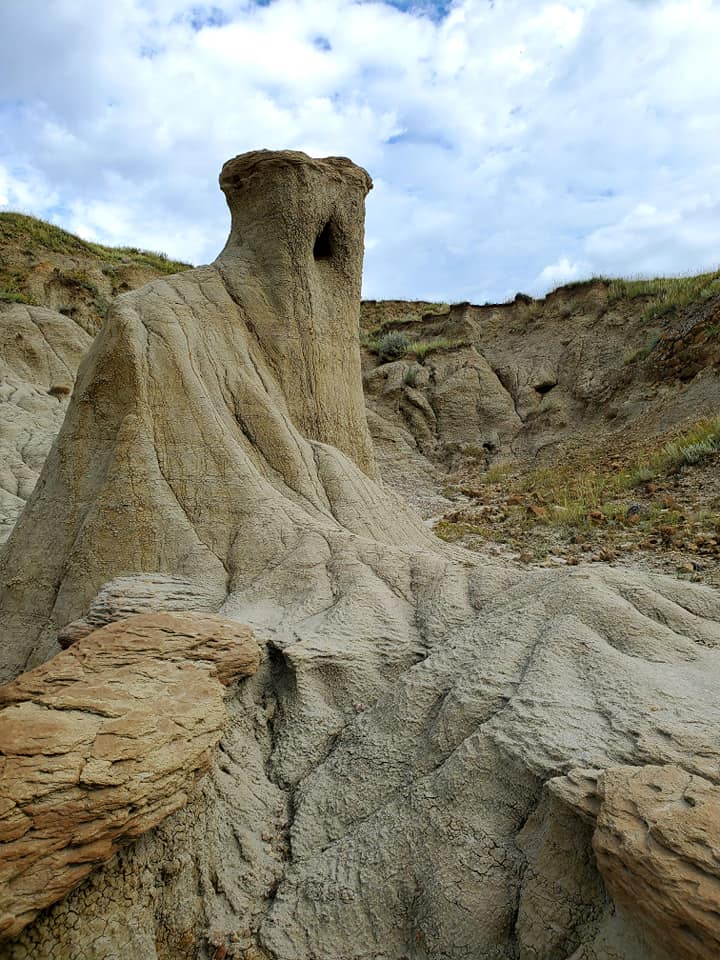 One of the prominent hoodoos - photo by Kimberly Epp