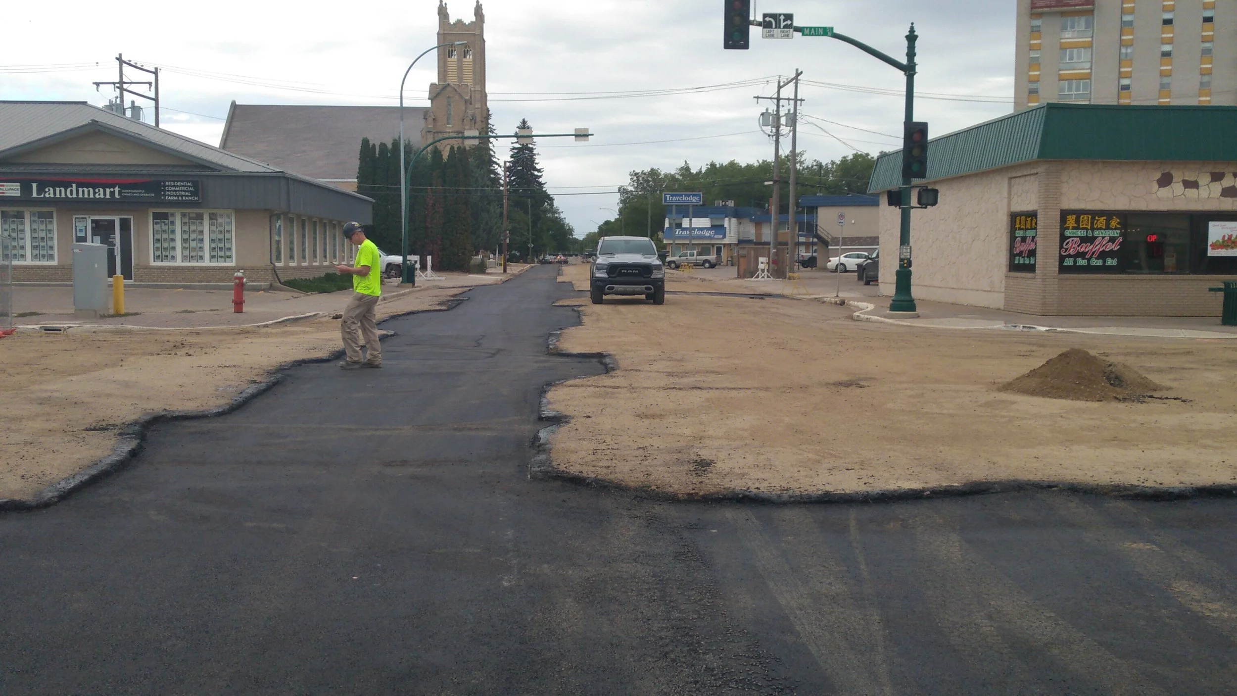 Athabasca Street is set to re-opening by the weekend