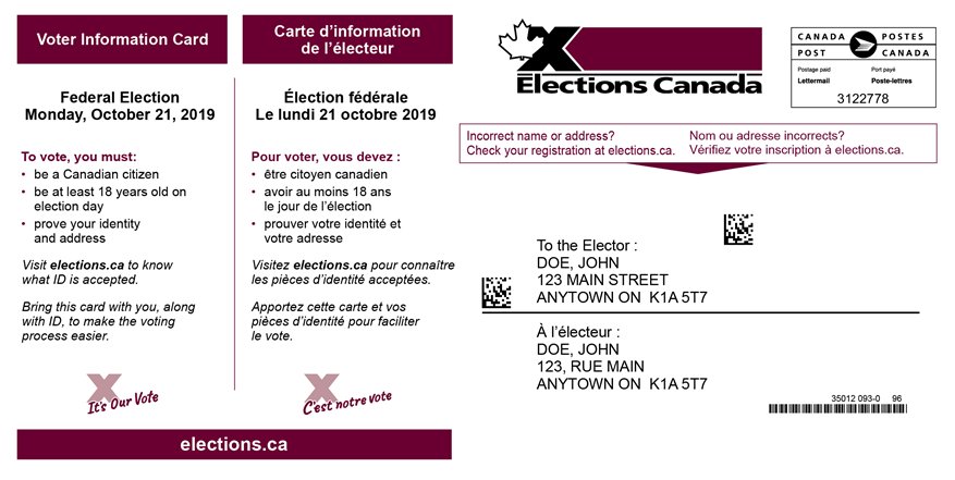 Voter Information Card To Arrive This Week 