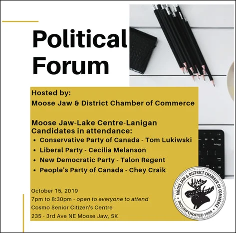 Chamber Forum To Be Held Tuesday Evening 