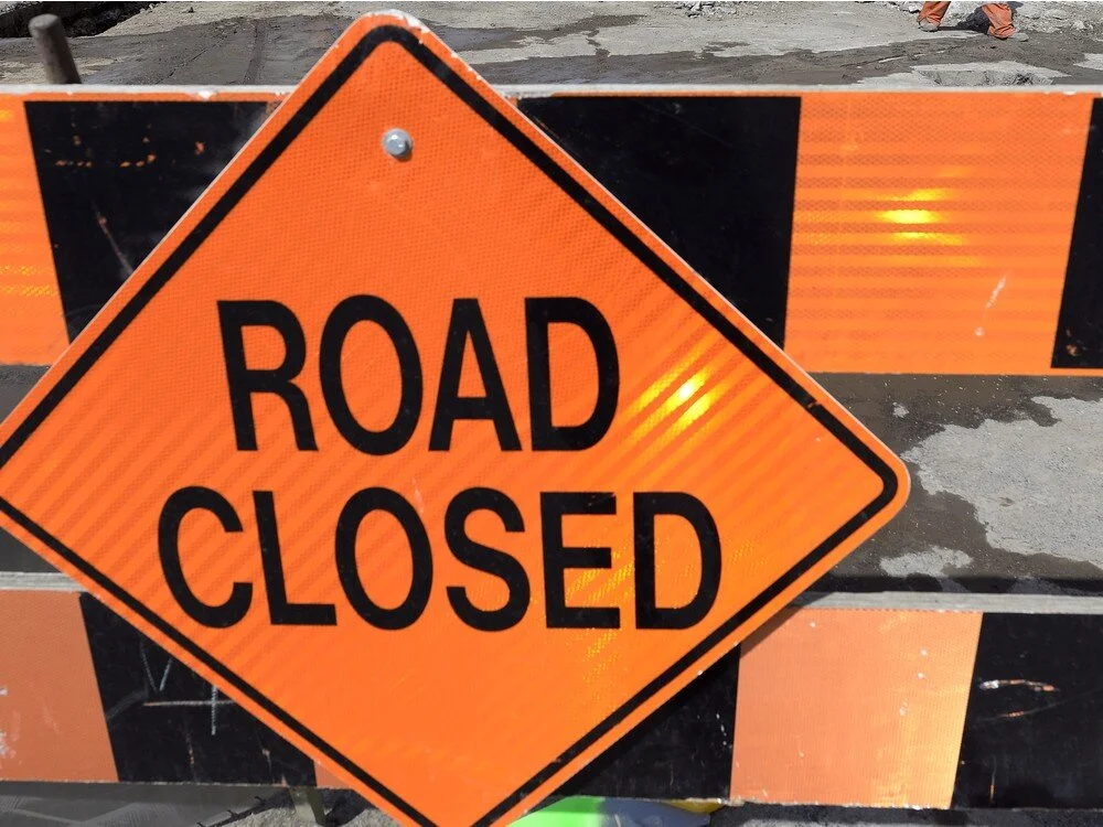 Temporary Lane Closure On Main Street 