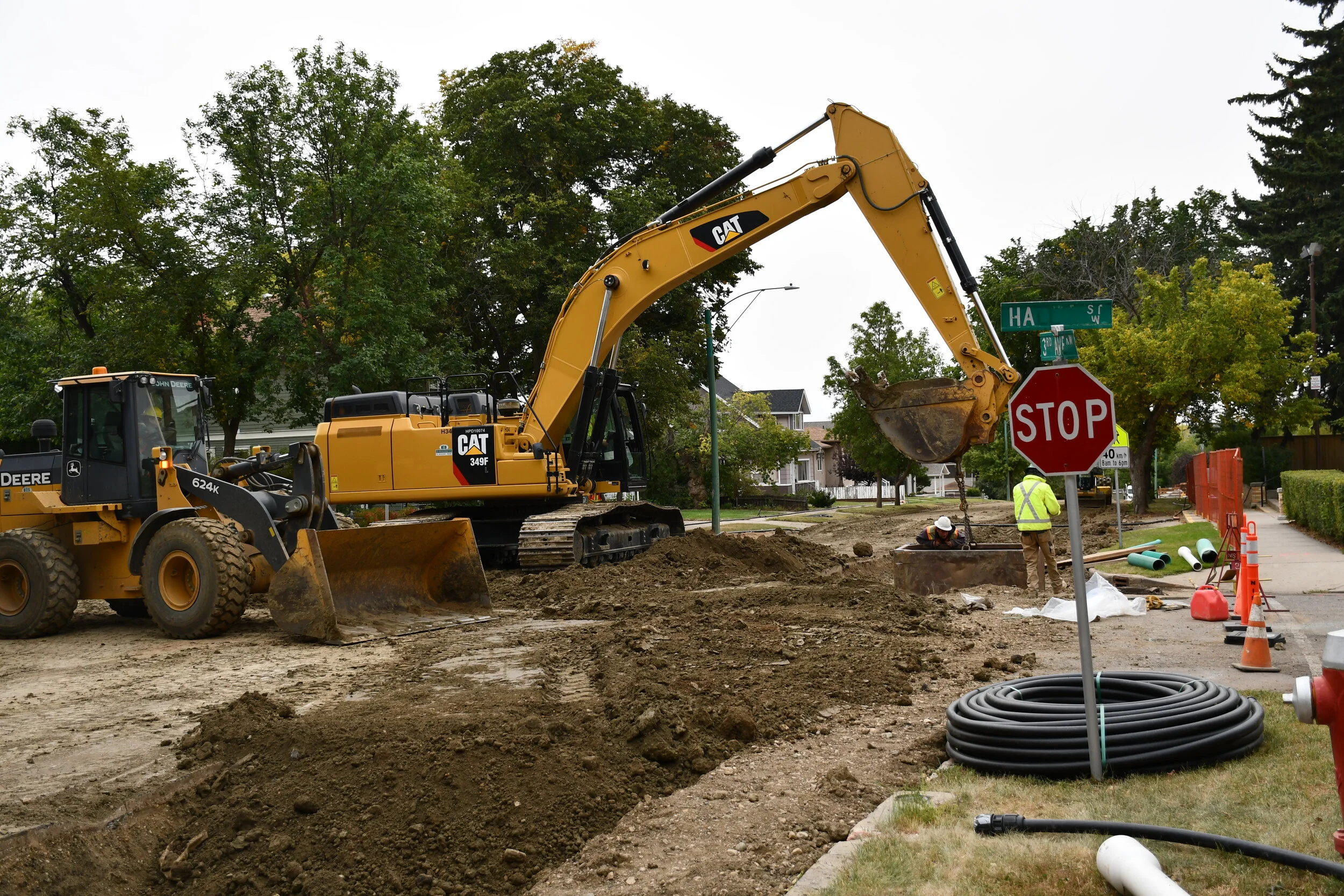 Cast Iron Program Work Firmly Underway In Residential Areas