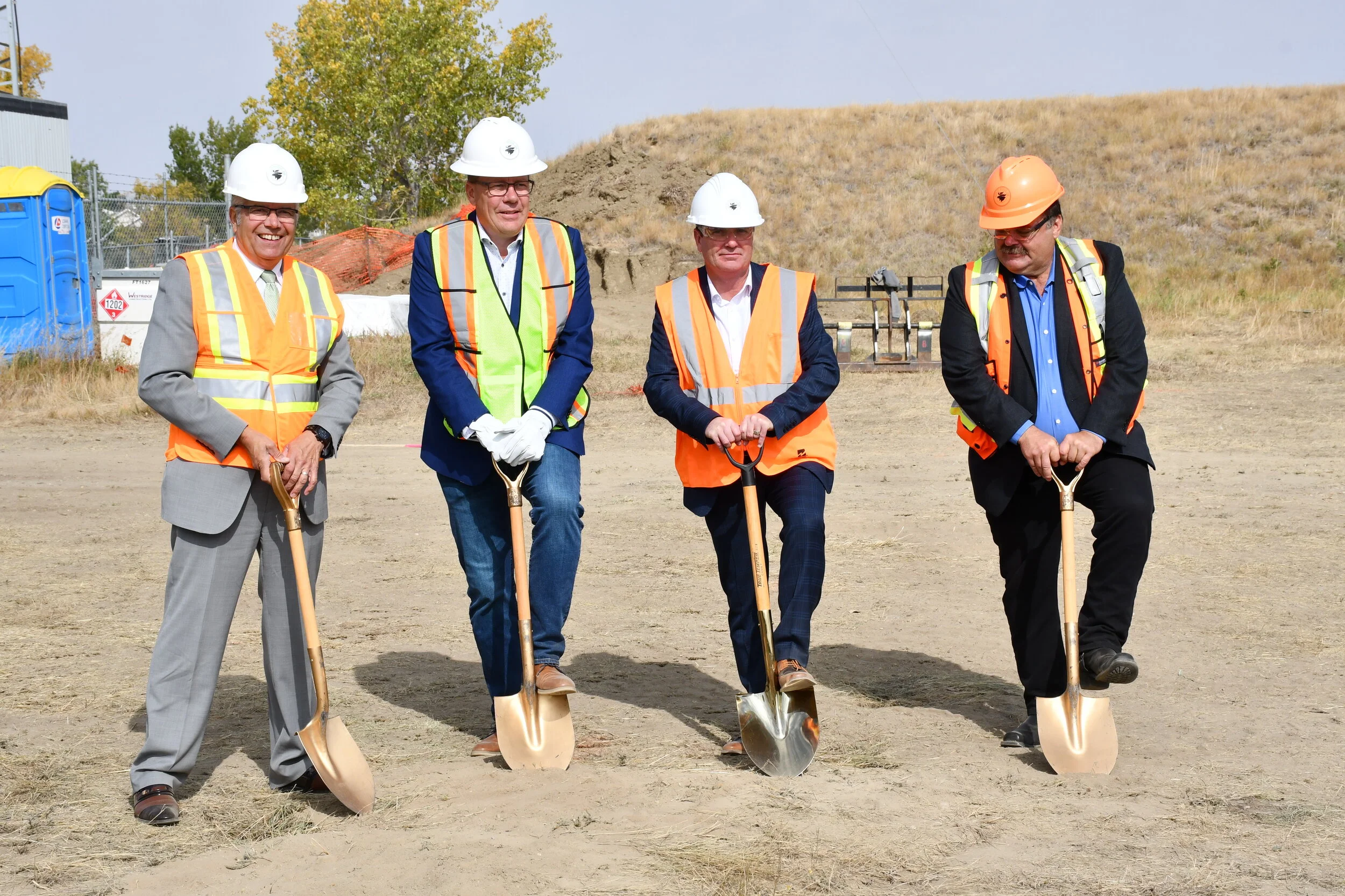 Sod Turning Held To Replace Pumphouse Said To Be Leaking Like a Sieve