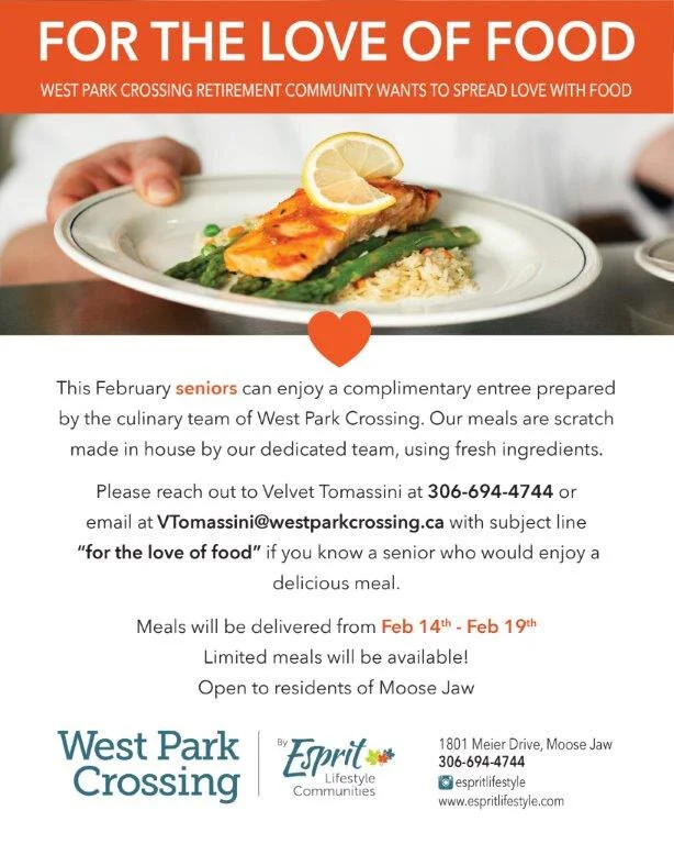 Free Meal Offered To Seniors 