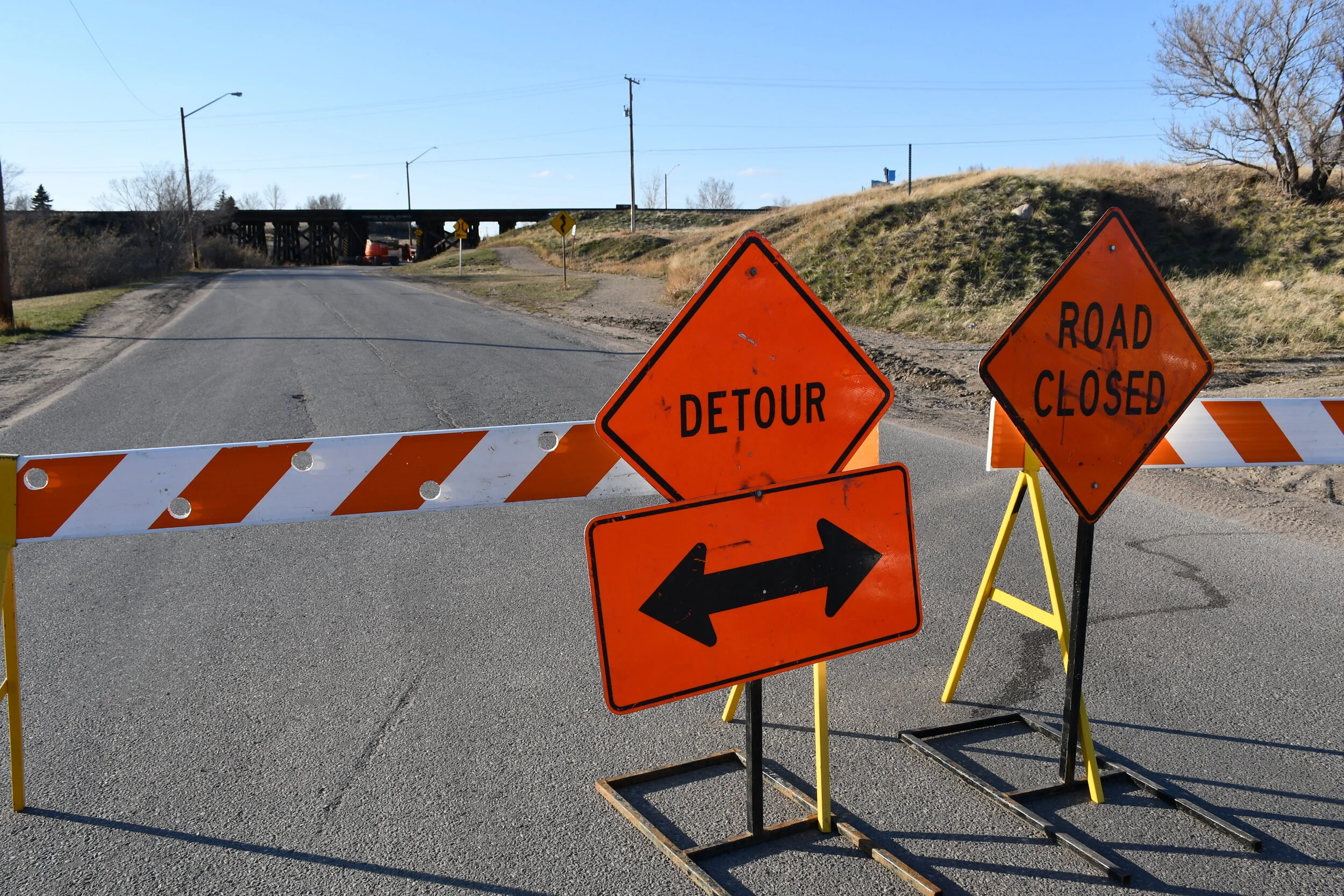 Major Thruway Temporarily Closed