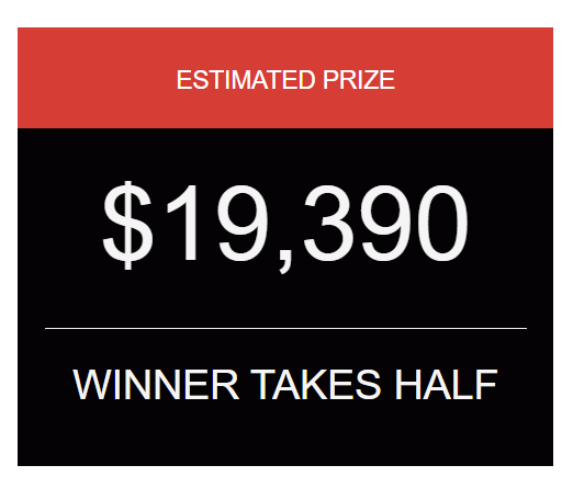 Final 50/50 Draw Looks Like It Is Going To Be A Big One