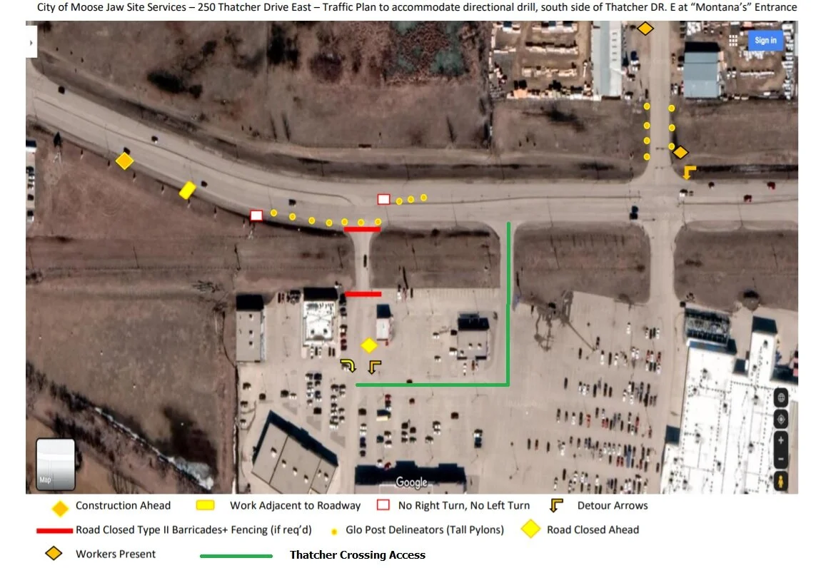City Warns Of Road Work And Access Closure Due To Infrastructure Work