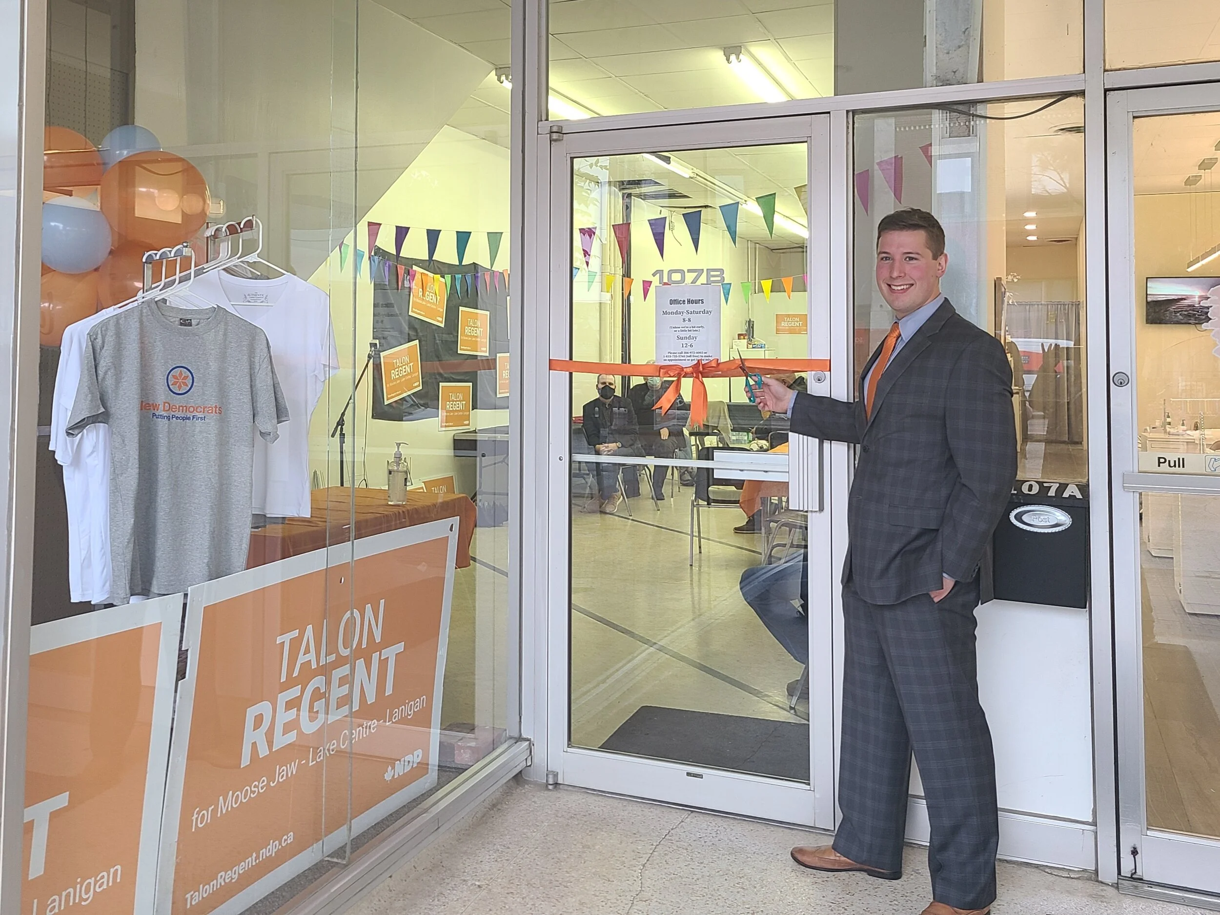 Regent Says Local NDP Has Momentum Right Off The Get Go 