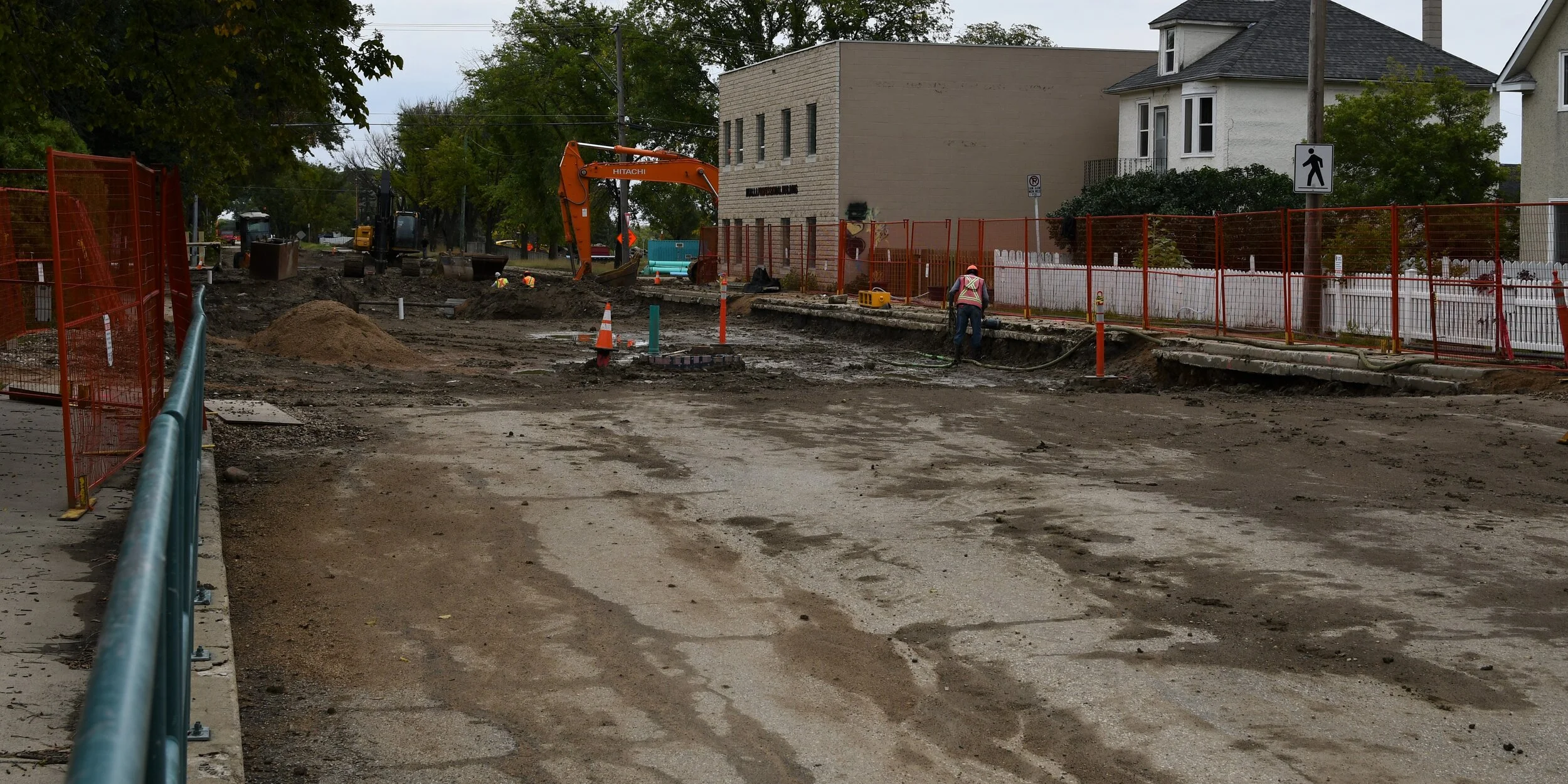 Wet Weather Delays Fairford Street East Water Main Project