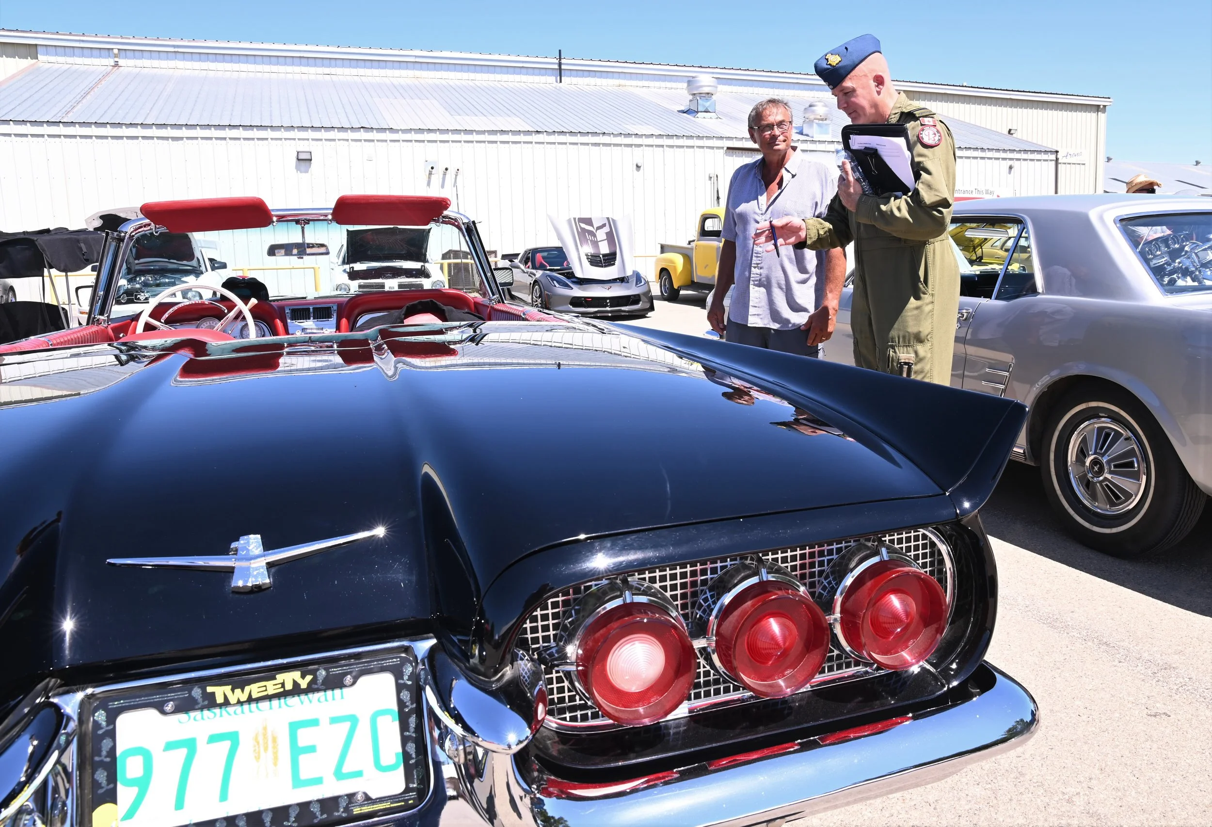 Winners In The Highway To Heroes Car Show