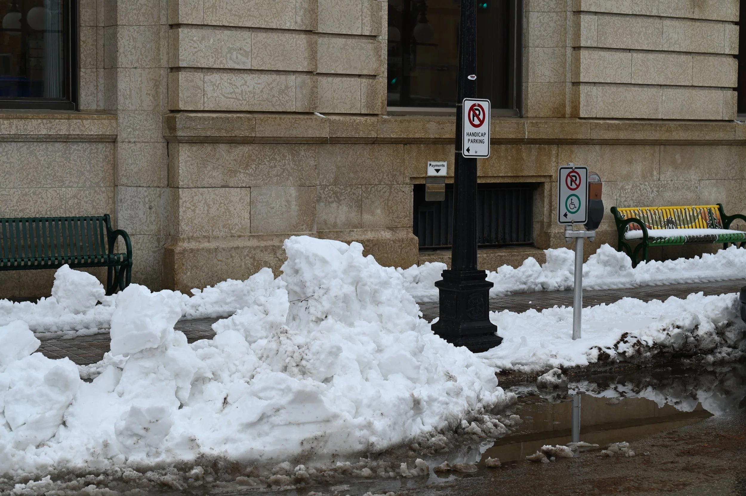 Mayor Says If Snow In Disabled Parking Spot It Will Be Removed