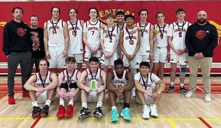 Central Senior Boys In 4A Provincial Basketball Final