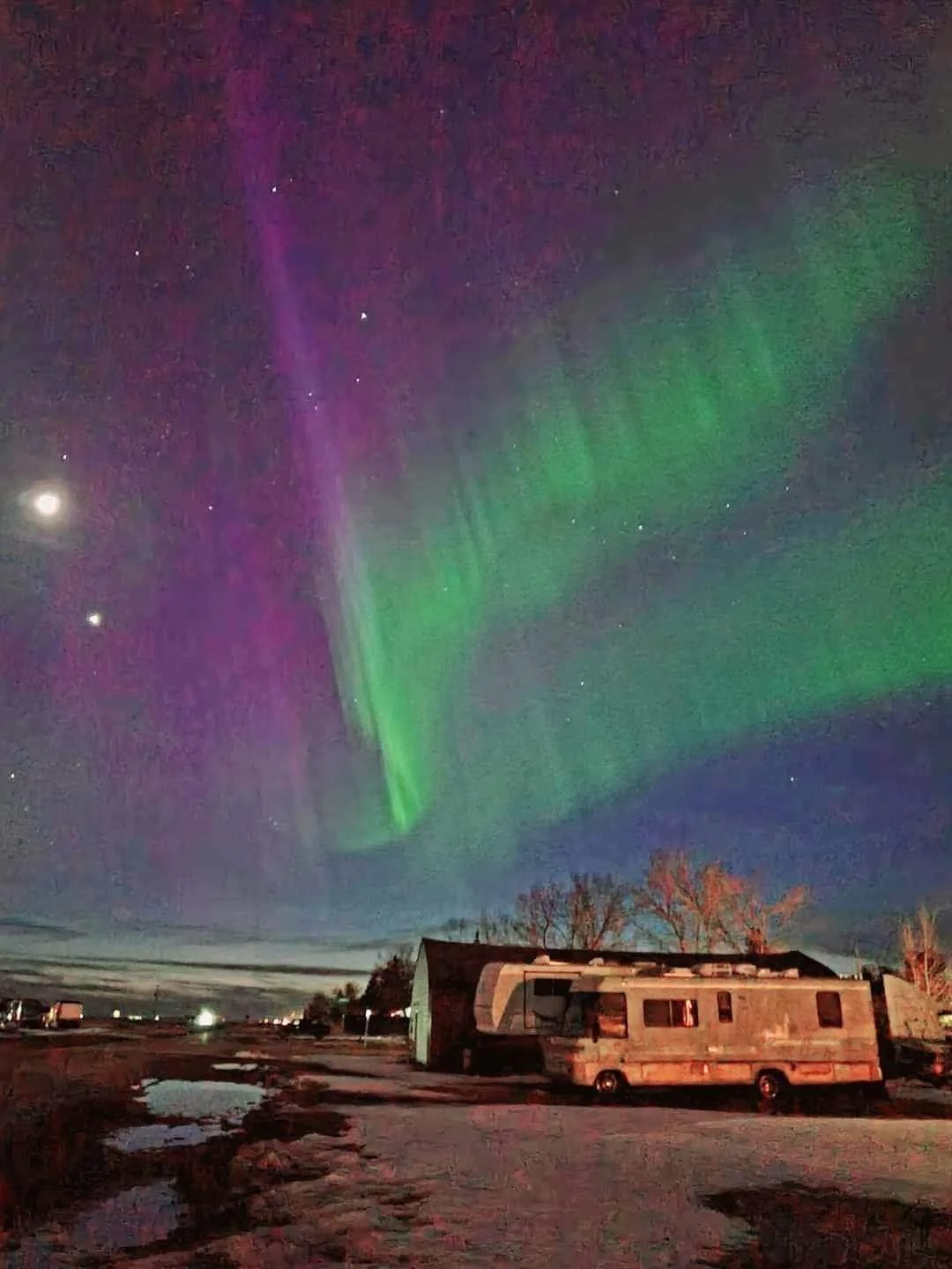 Northern Lights Dance Across Local Skies