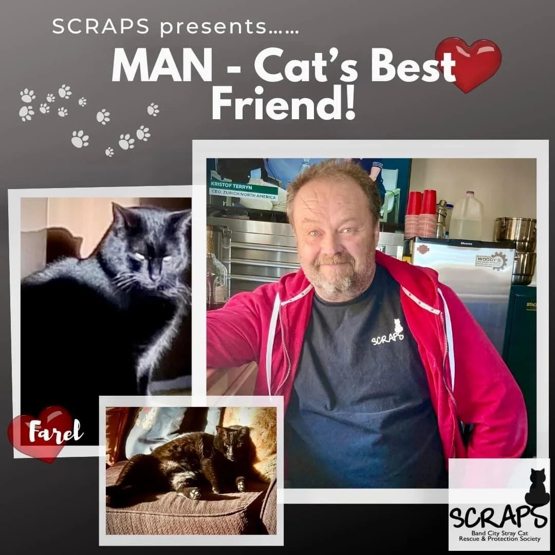 ♥️”Man” - Cat’s Best Friend!…..