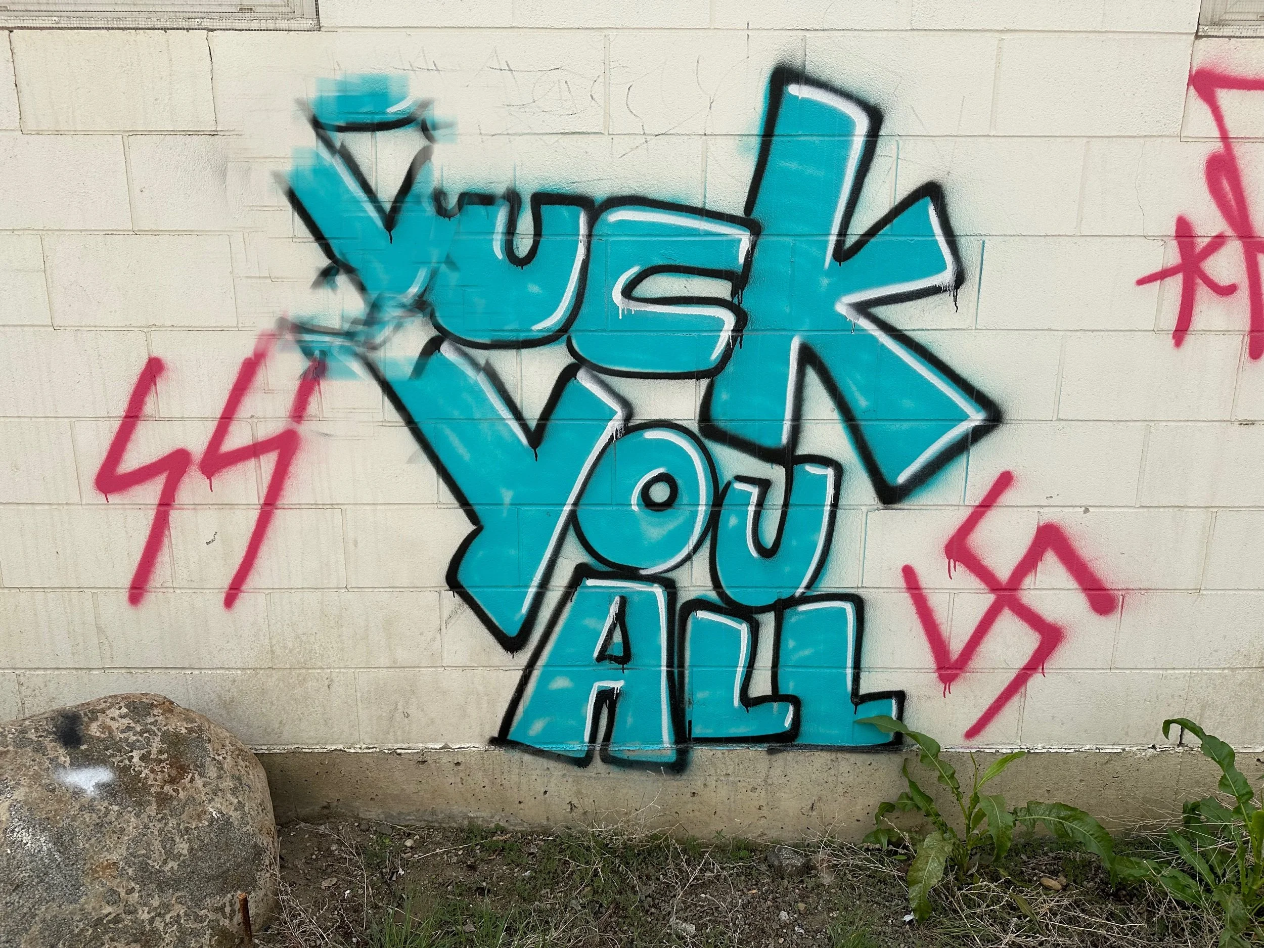 Inaction On Graffiti Draws Residents’ Ire