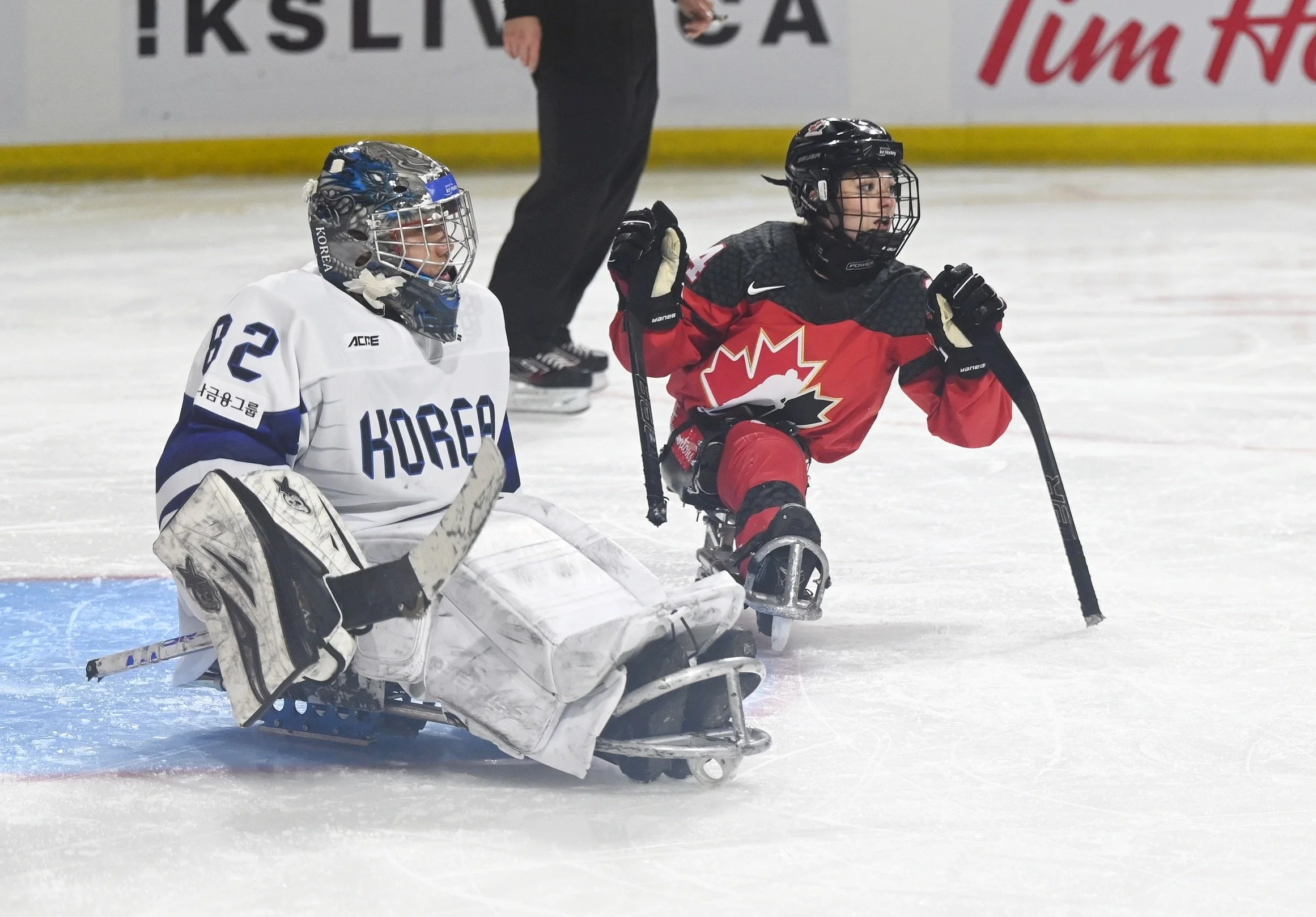 Team Canada Topples Team Korea 15 - 1 - Photo Story