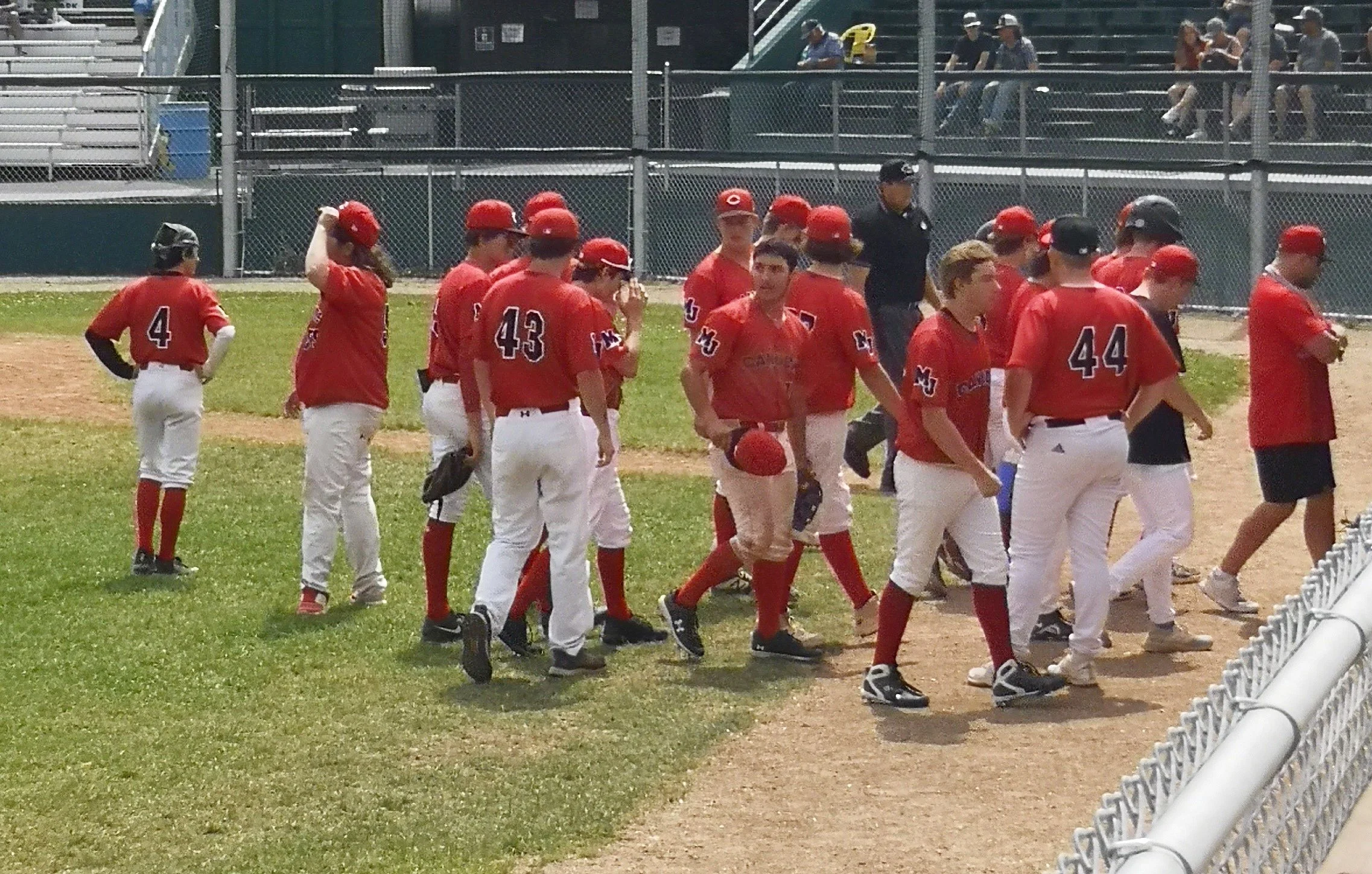 18U AA Canucks Split Sunday Doubleheader